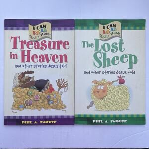 I Can Read Gods Word Treasure in Heaven and The Lost Sheep by Phil Smouse 2004
